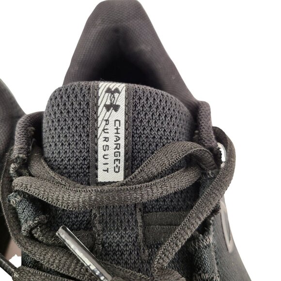 Under Armour Charged Pursuit 3 Women's Running Shoes Size 8 Black/White - Picture 3 of 12